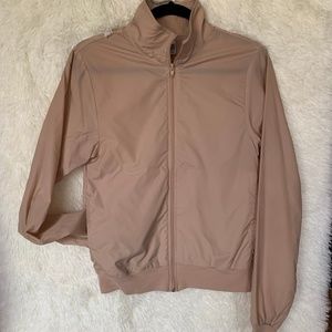American Apparel Tan Beige Windbreaker Size XS